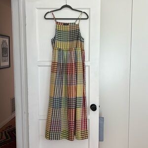 Ilana Kohn Clara Dress in picnic plaid size medium